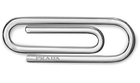 prada paper clip|prada 400 dollar paper clip.